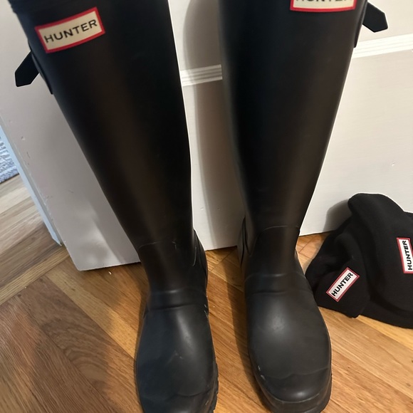 Hunter rain boots US size 9, in great condition - Picture 2 of 5